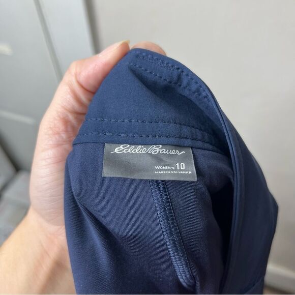 Eddie Bauer Navy Blue Active Athletic Outdoor Skirt Skort Tennis Golf - Picture 4 of 6